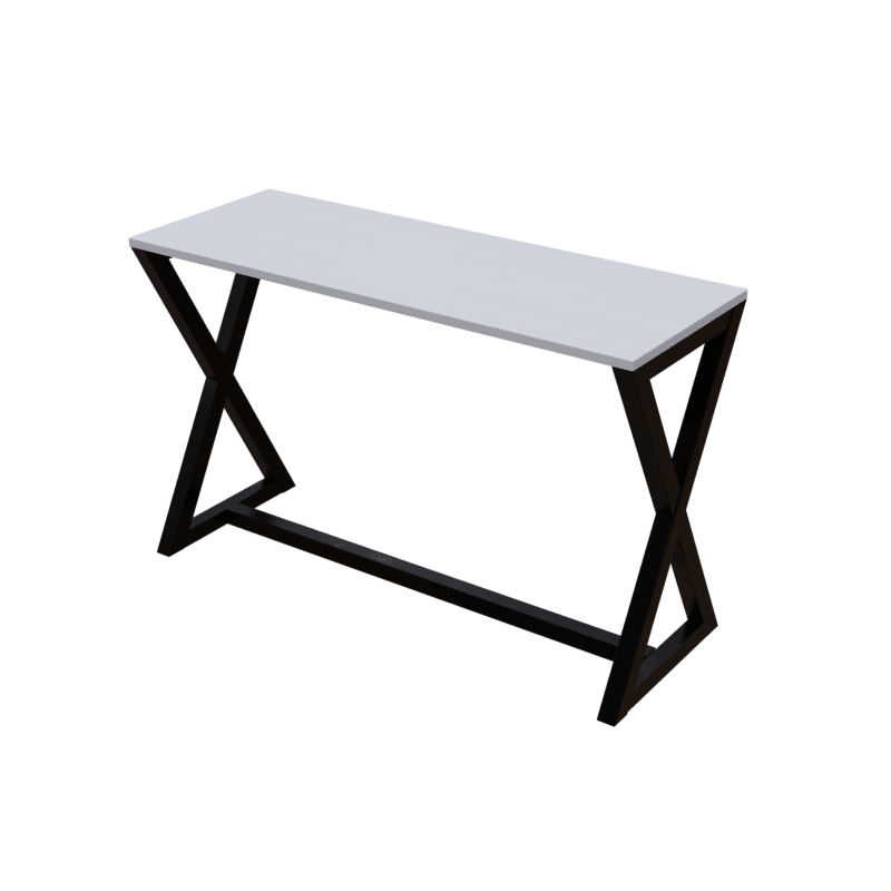 Kosmo Study Table in White Color - Ouch Cart 