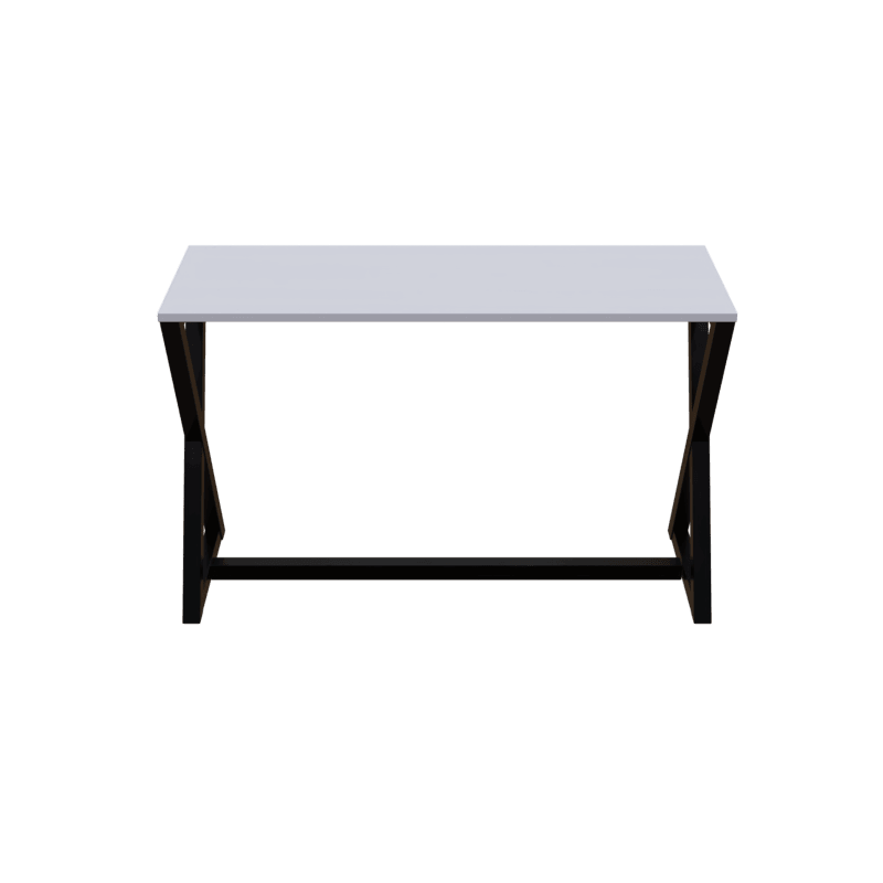 Kosmo Study Table in White Color - Ouch Cart 