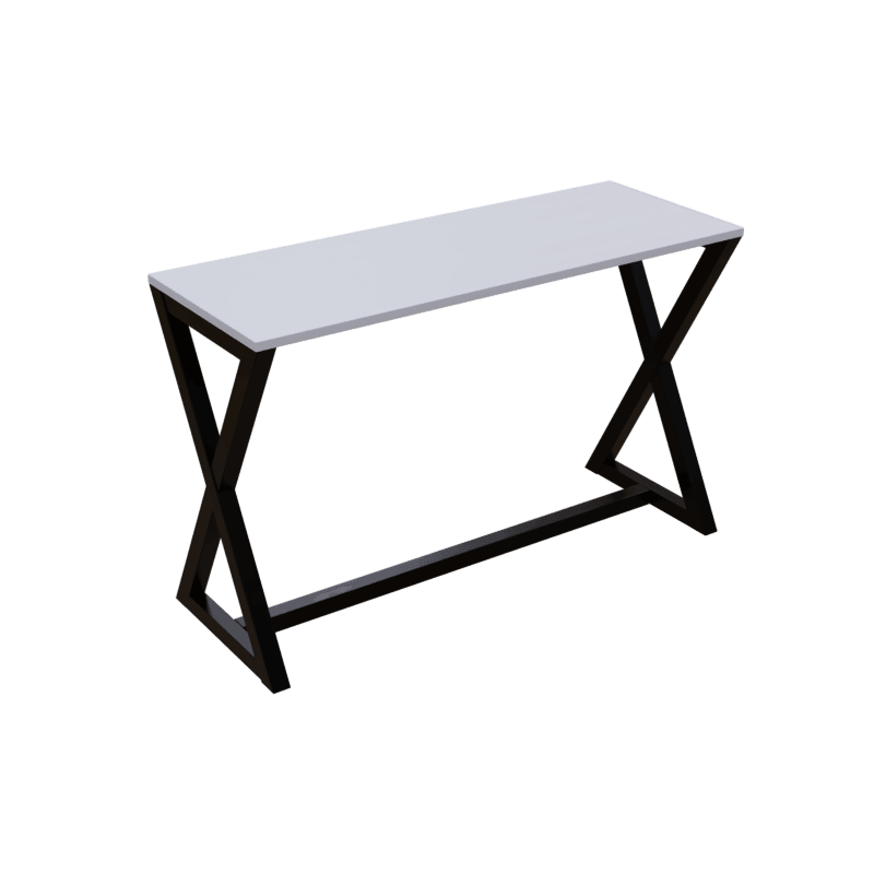 Kosmo Study Table in White Color - Ouch Cart 