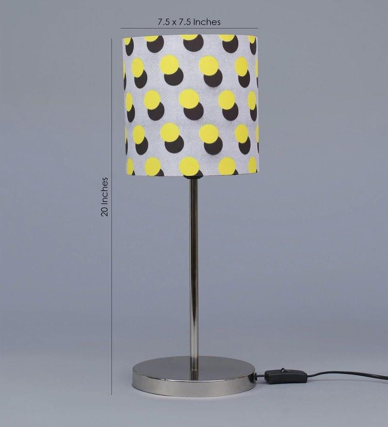 Yellow Polka Lamp - Ouch Cart 