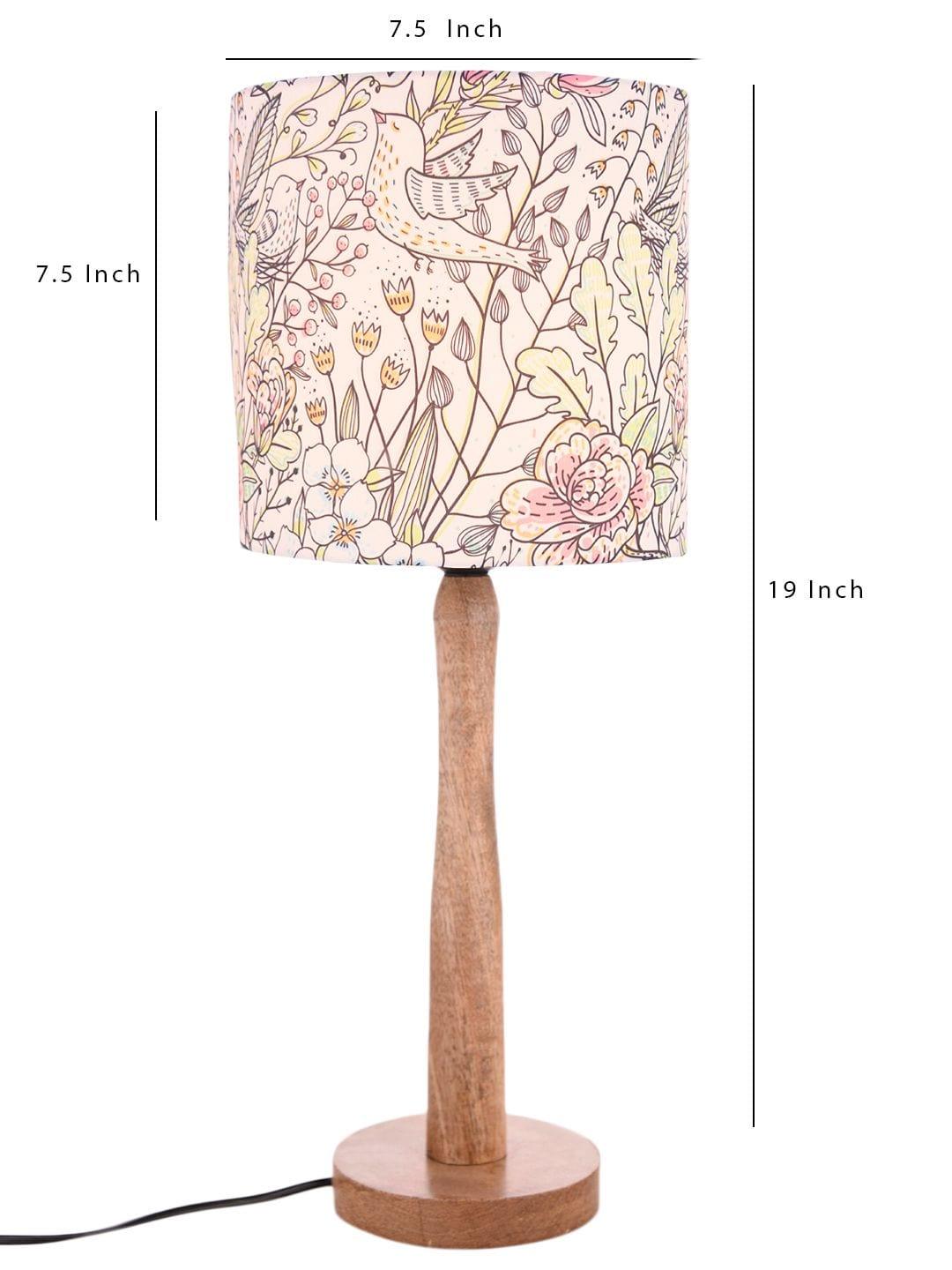 Spring Leaves Wooden Lamp - Ouch Cart 