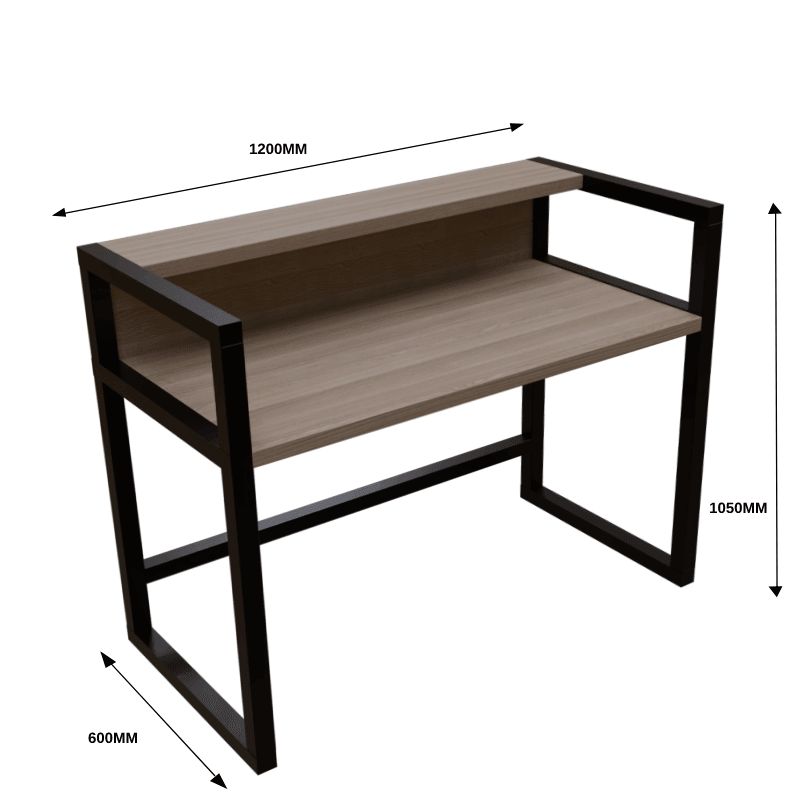 Penoy Kids Study Table in Brown Color - Ouch Cart 