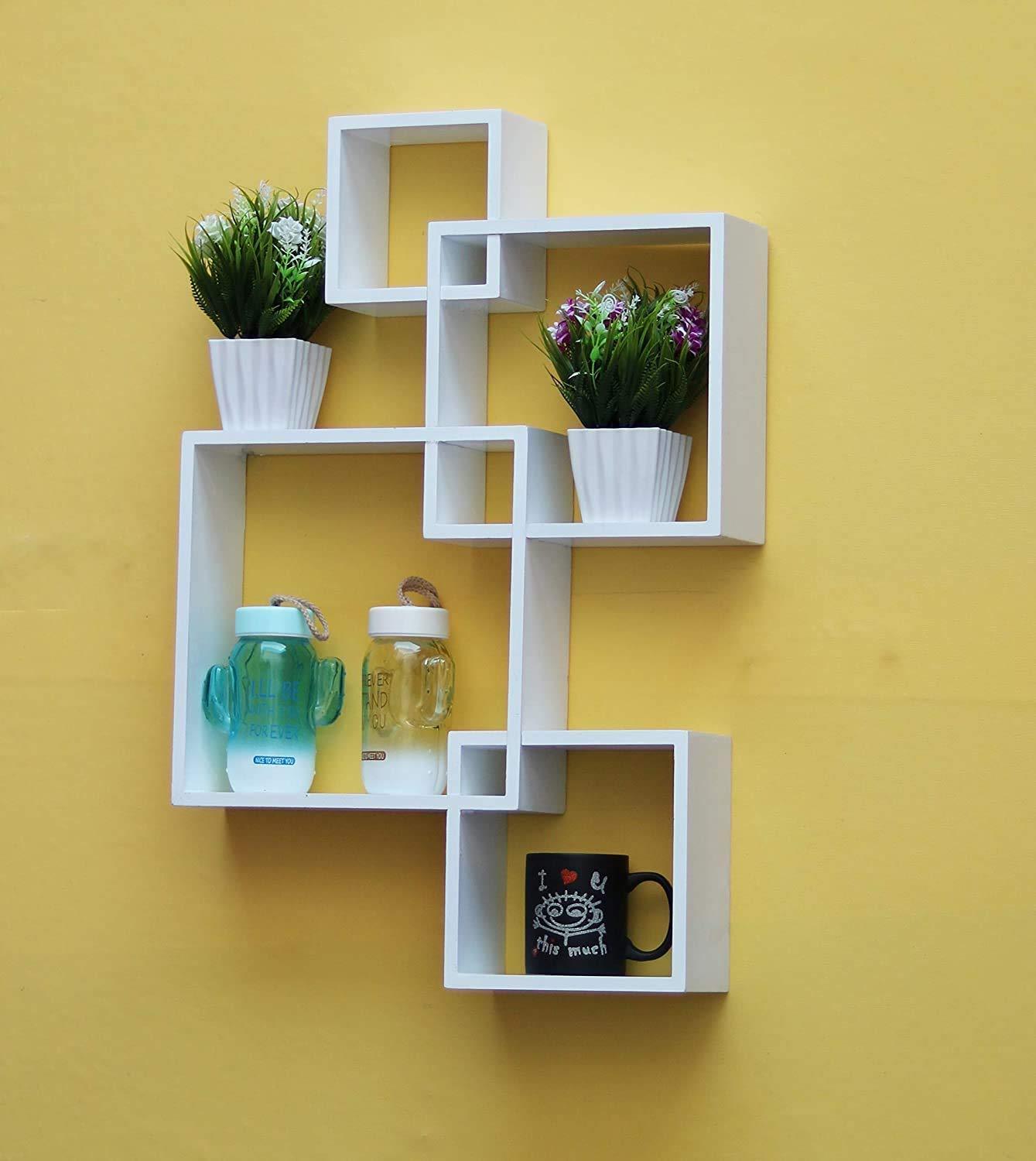 Wooden Wall Mounted Shelf - Ouch Cart 