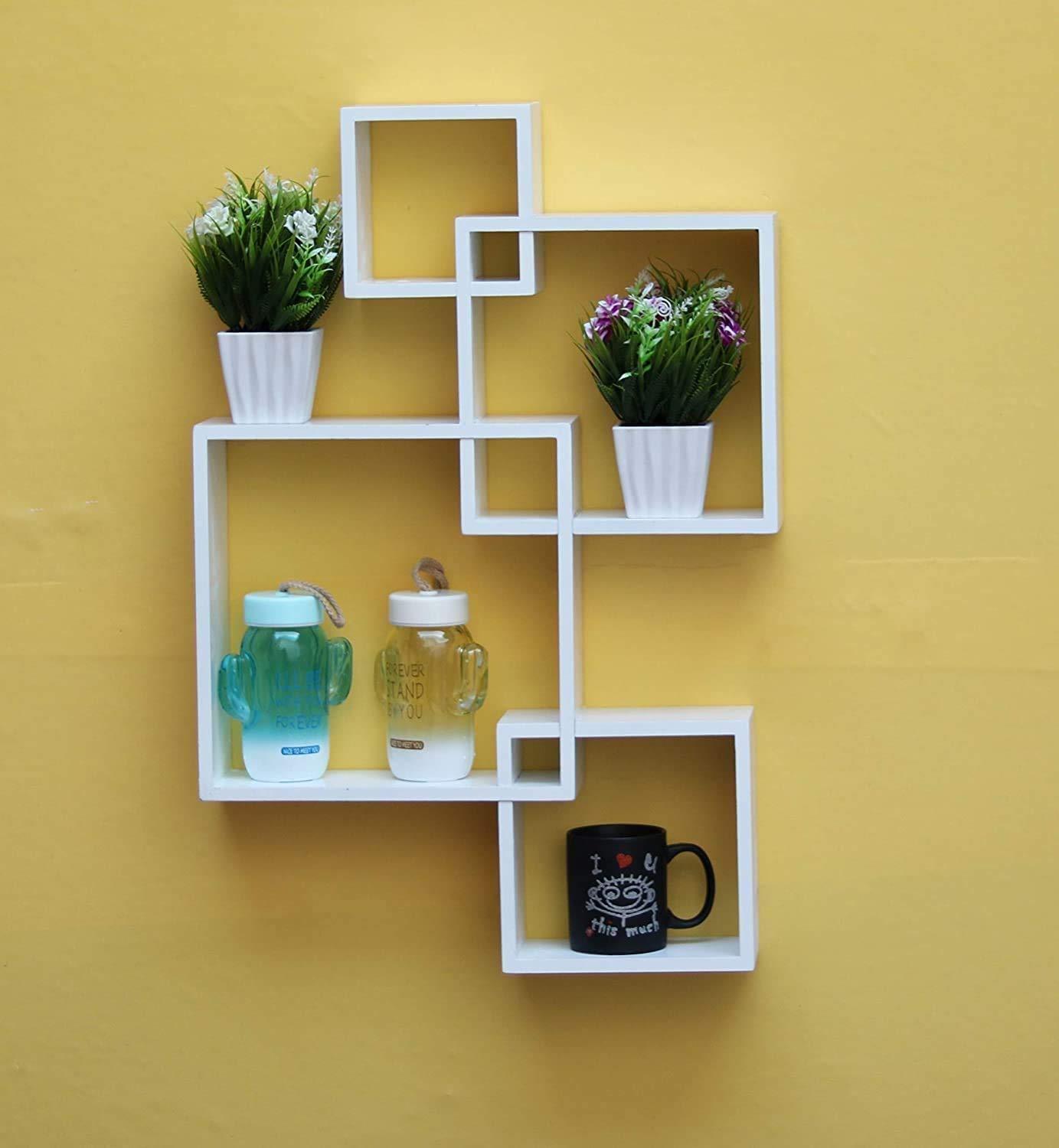 Wooden Wall Mounted Shelf