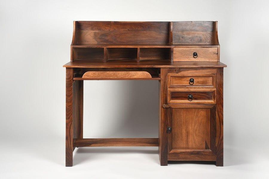 Sheesham Wood Rishyasringa Study Table Cum Shelf - Ouch Cart 