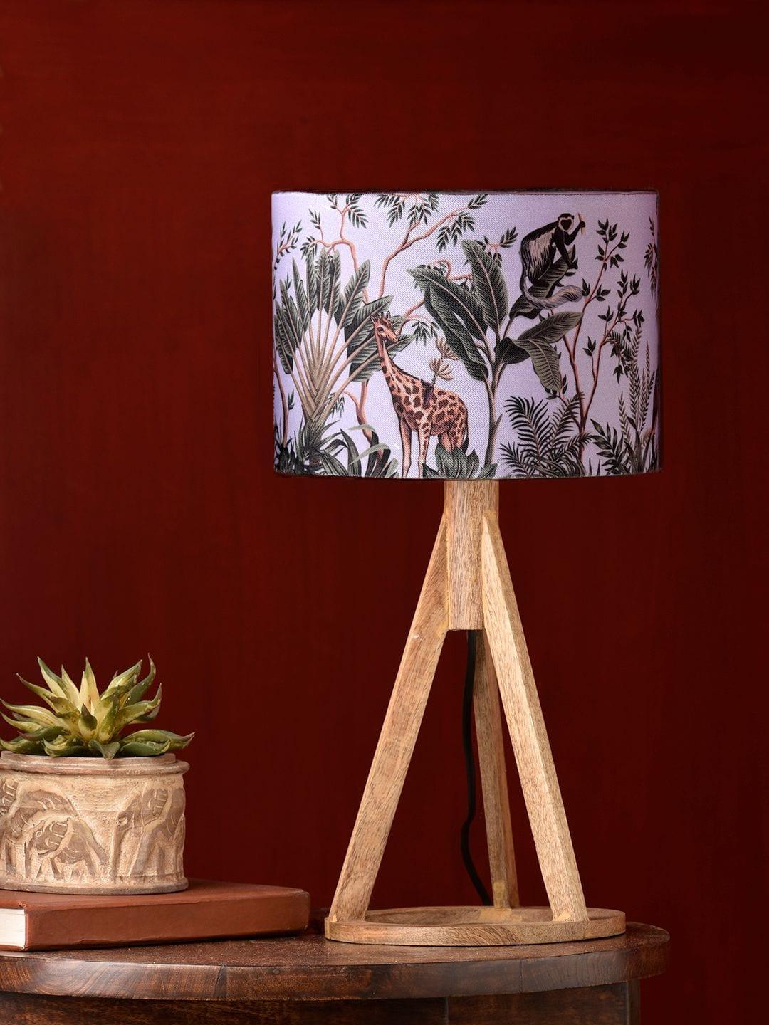 Jungle Trio Wooden Lamp - Ouch Cart 