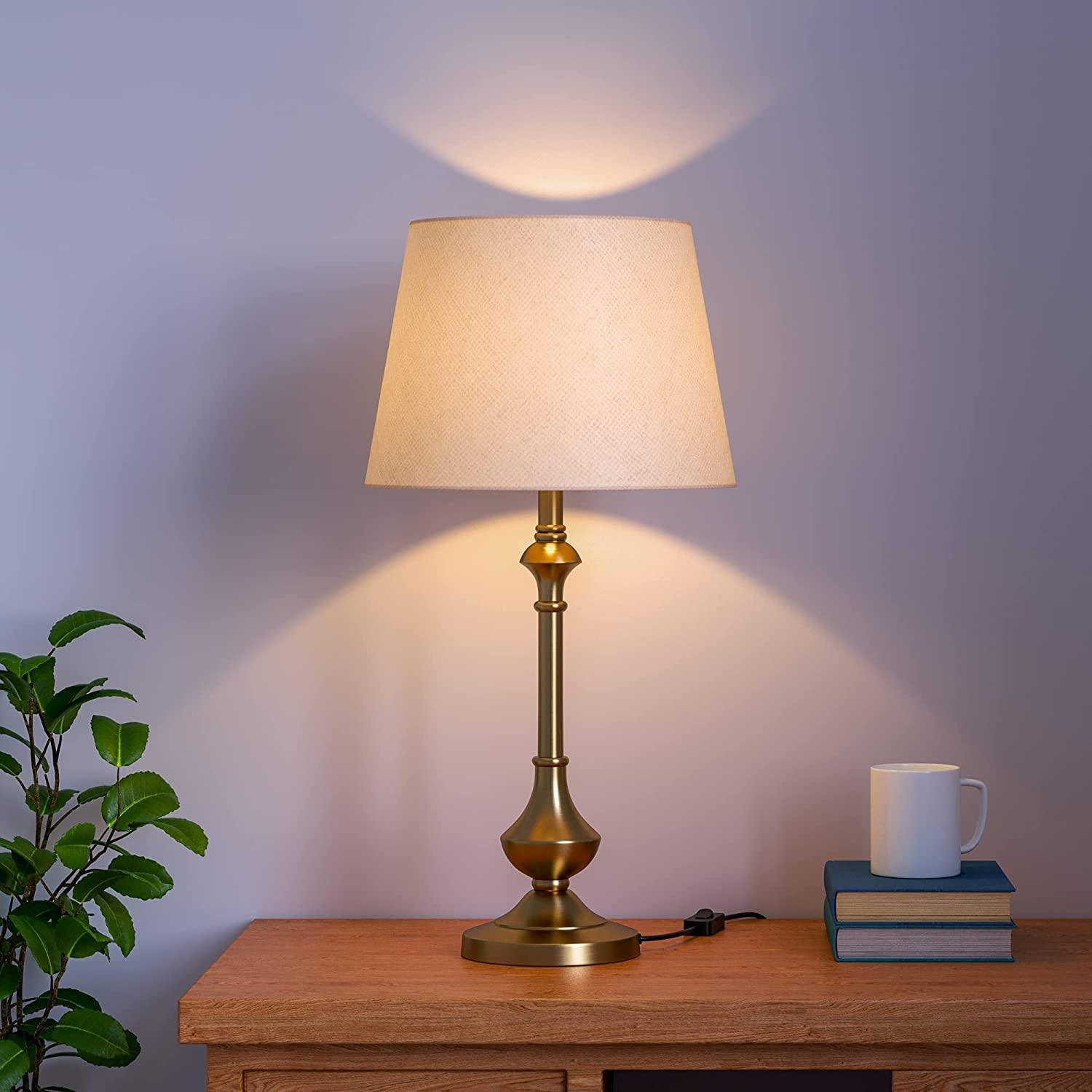 Brass Gold Sleek Table Lamp