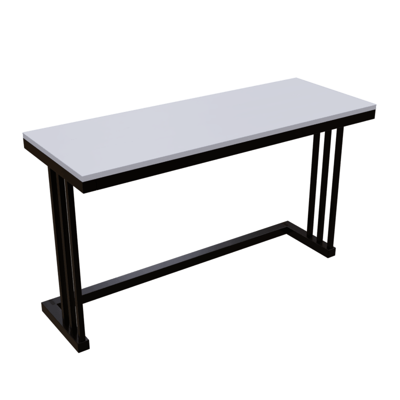 Tansy Study Table in White Color - Ouch Cart 