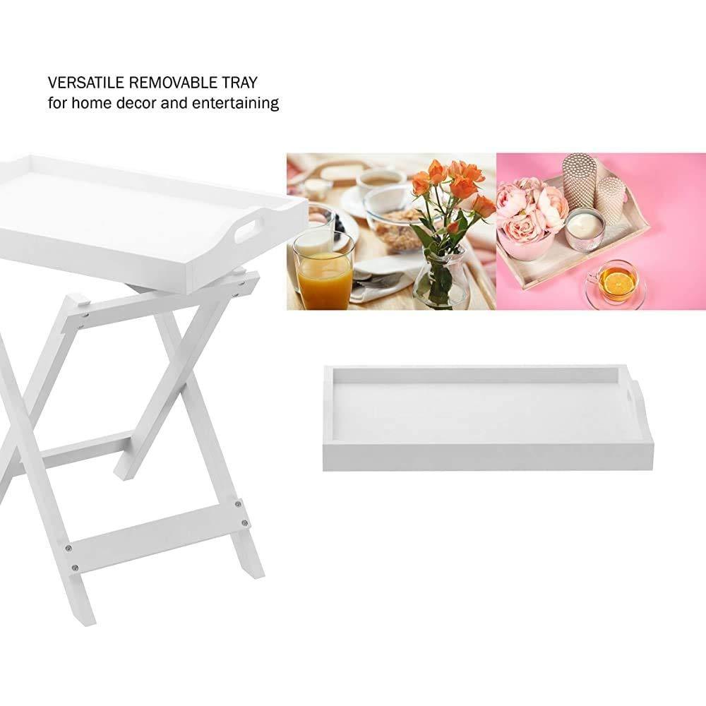 Decorative Display and Accent Casual Matte Wooden Center Table - Ouch Cart 