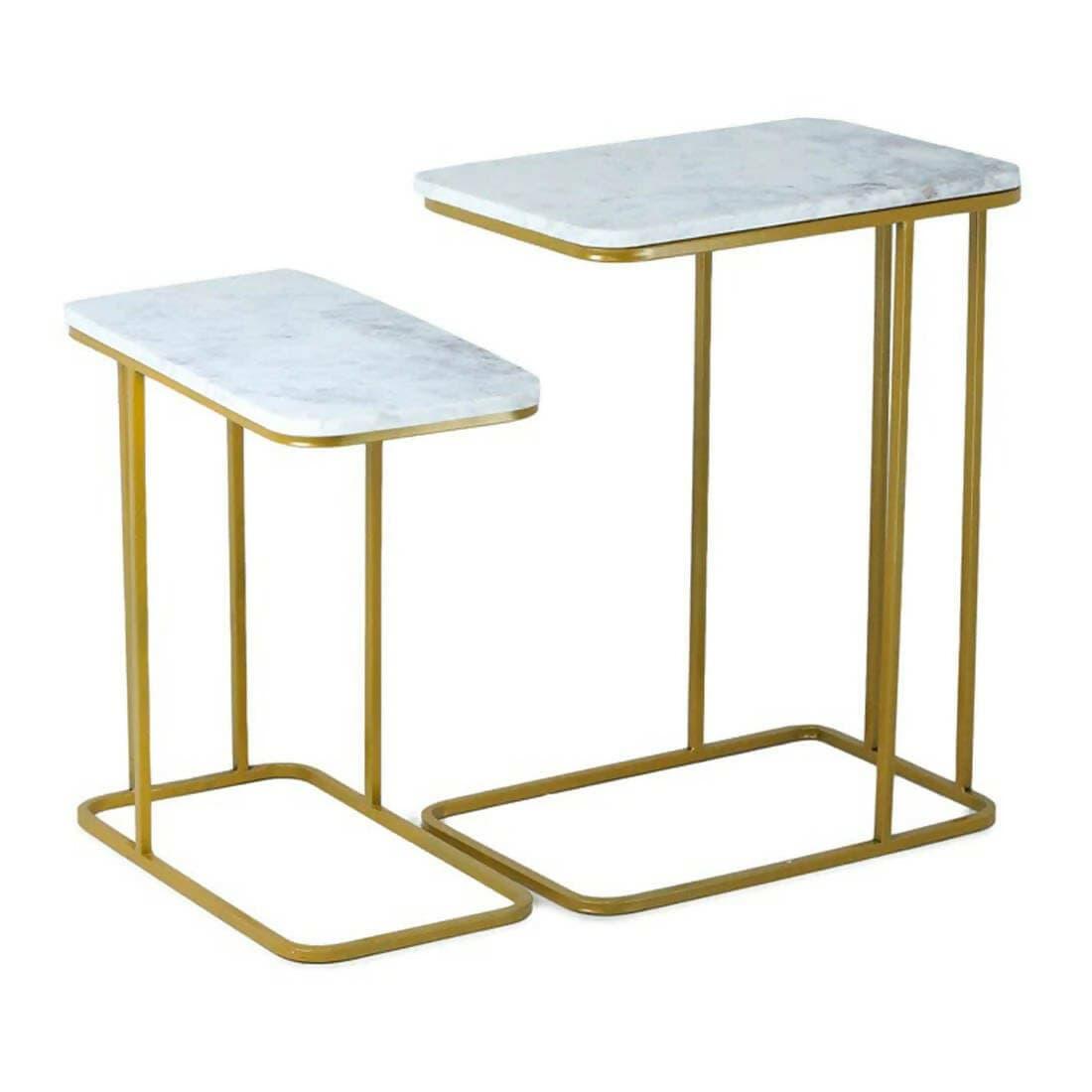 Barack Nesting Coffee Table Set Of 2 - Ouch Cart 