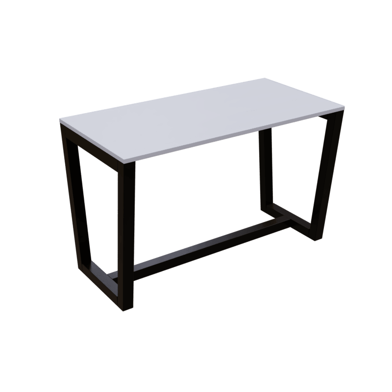 Valent Study Table in White Color