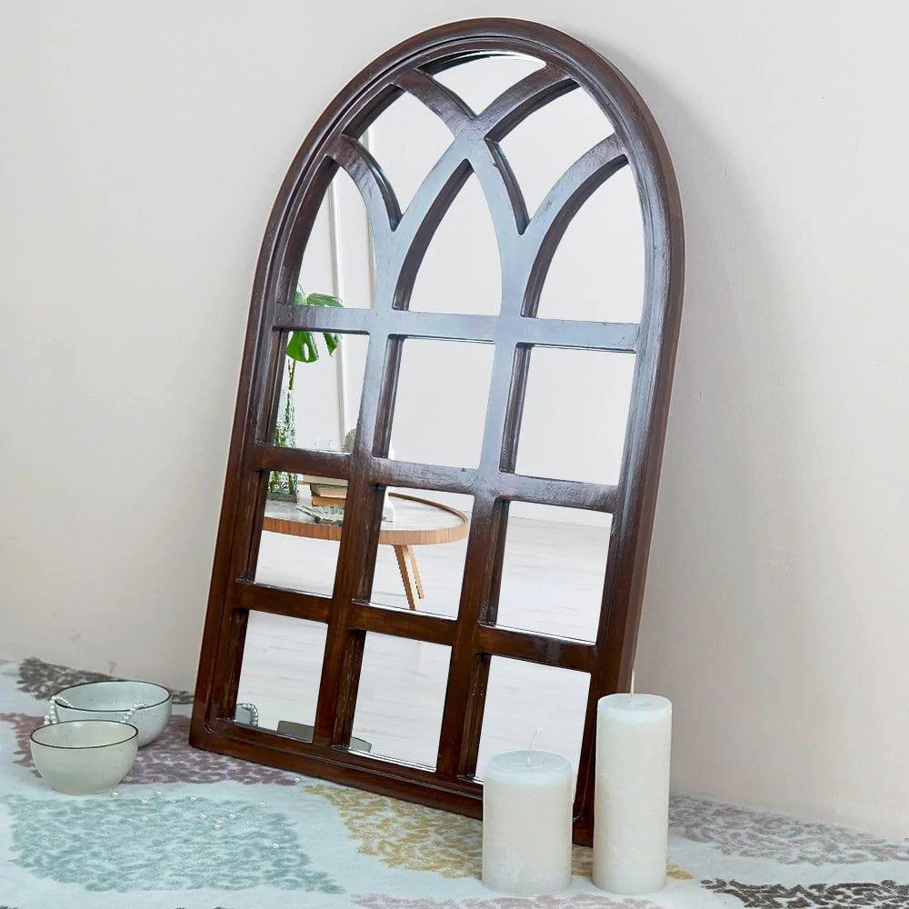 Wall Mirror Window Decorative Mirrors Arched - Ouch Cart 