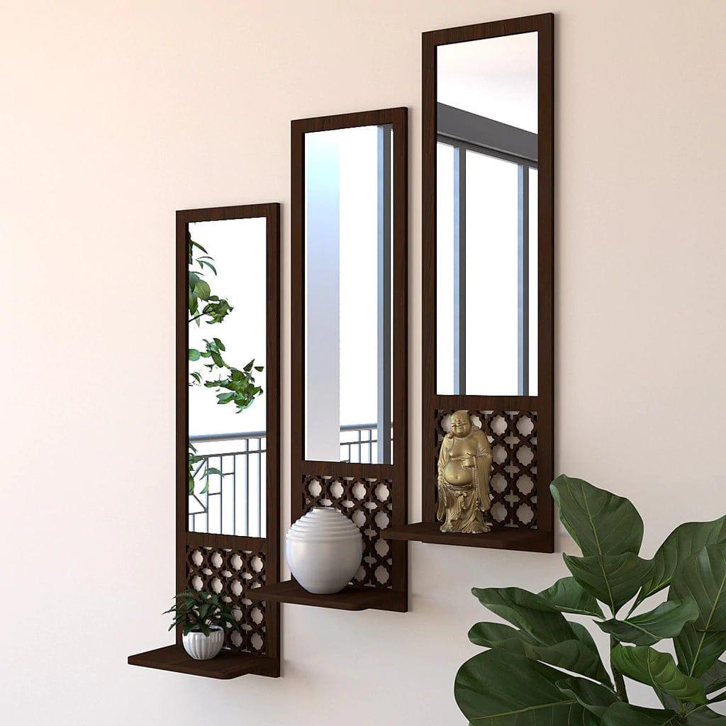 Designer Long Wall Mirror- Set of 3