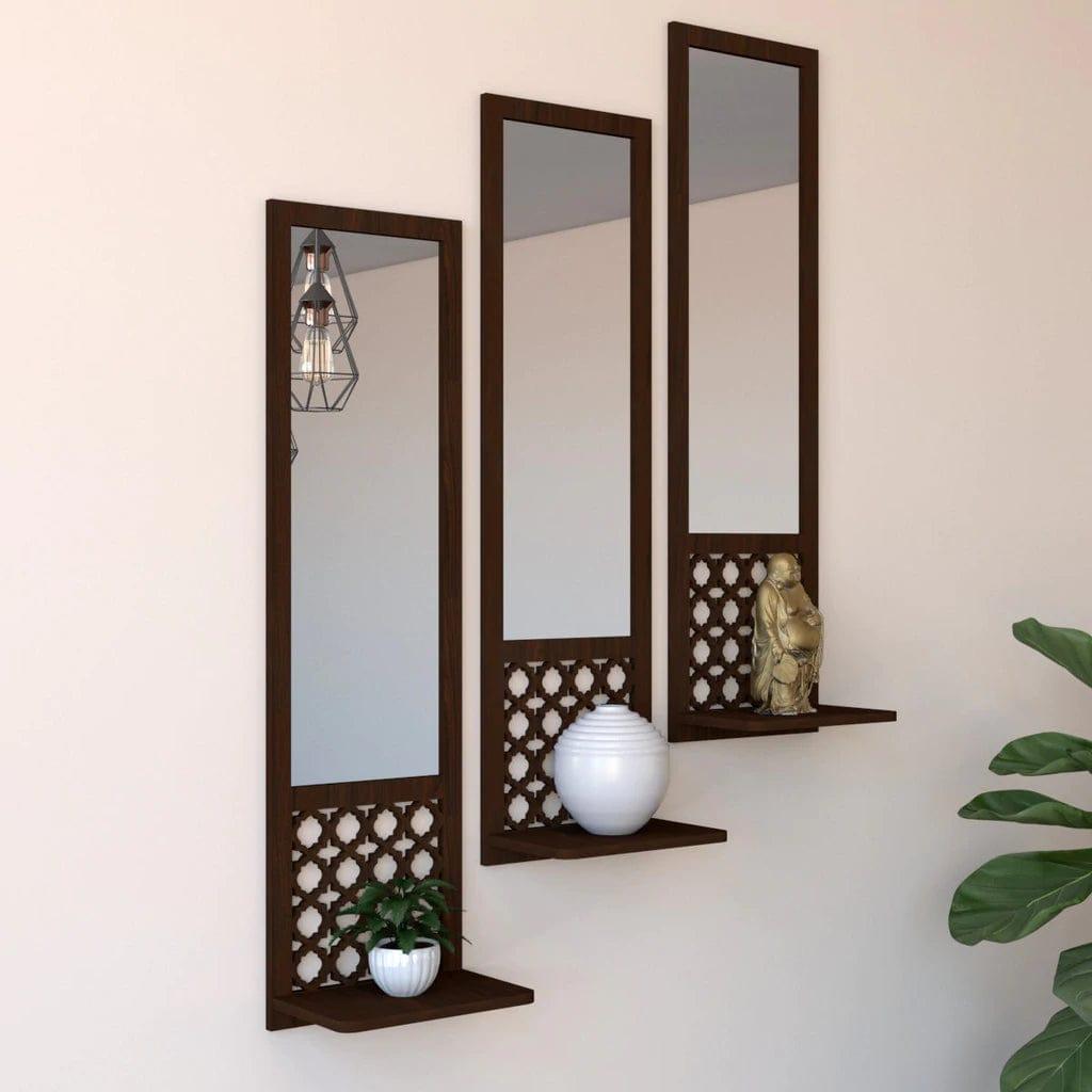 Designer Long Wall Mirror- Set of 3 - Ouch Cart 