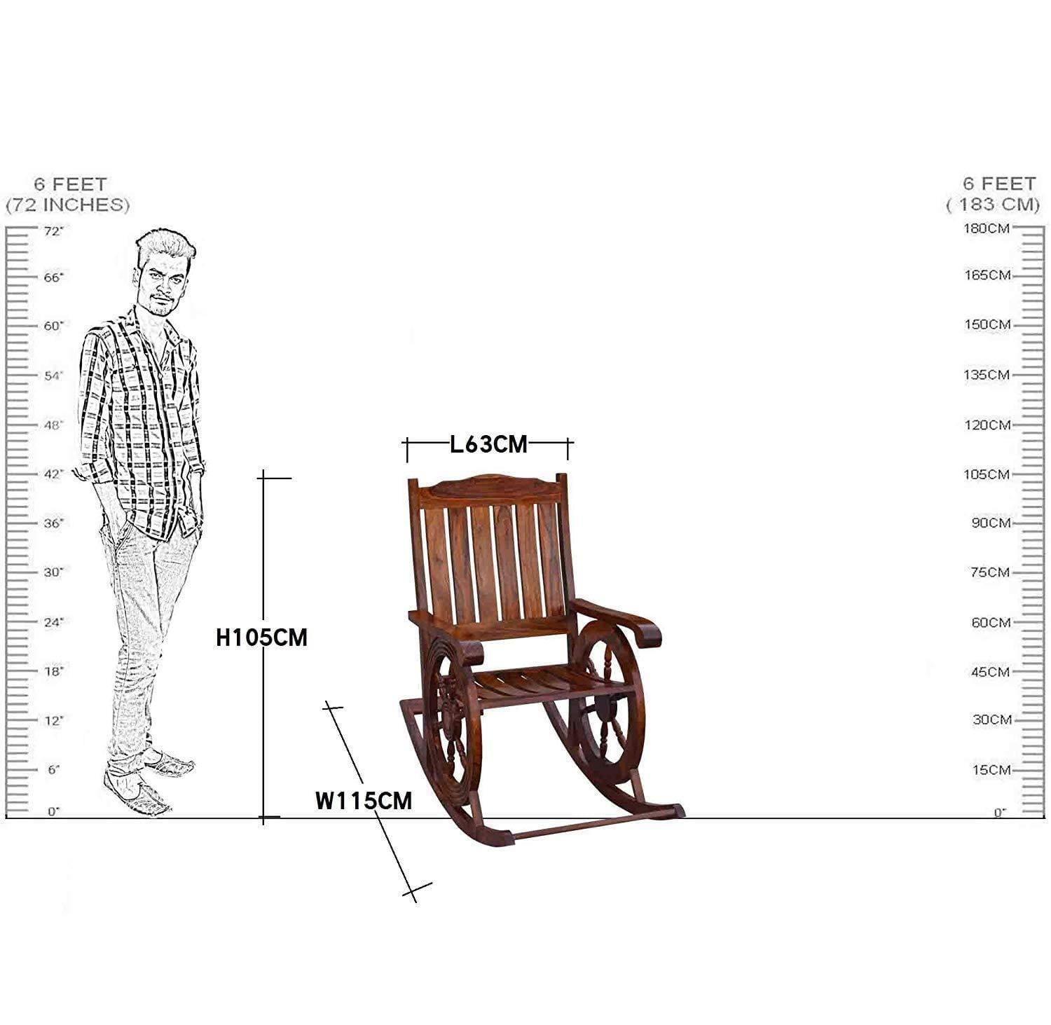 Wheel Rocking Chair - Ouch Cart 