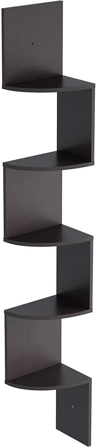 Floating Corner Shelf- 5 Tier - Ouch Cart 